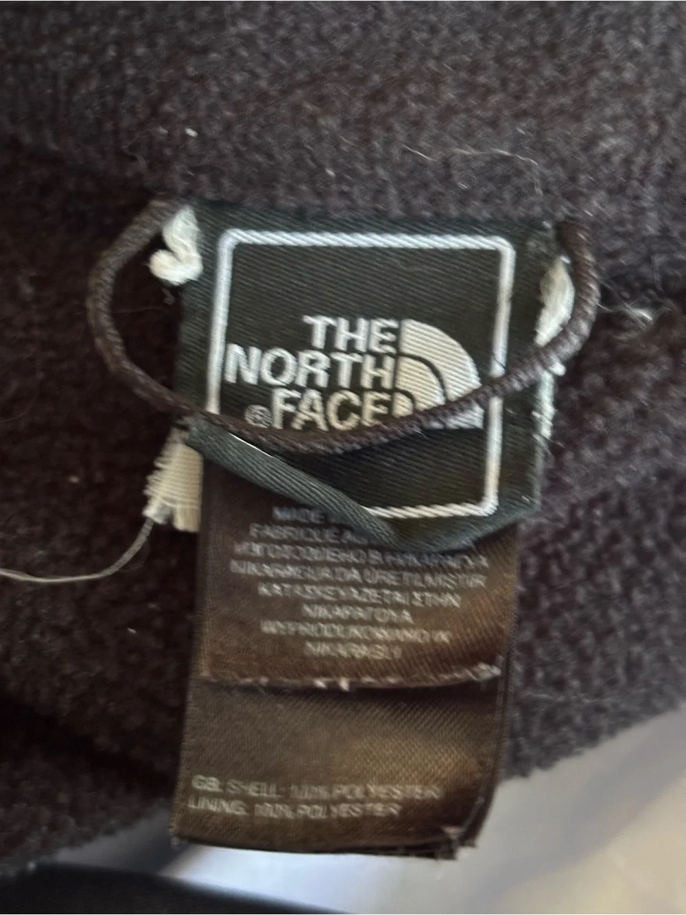 The North Face Men's Black Full-Zip Fleece Hoodie